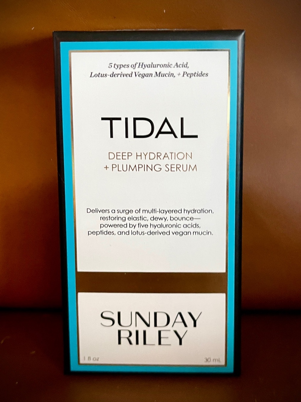 Sunday Riley TIDAL Deep Hydration and Plumping Serum 1 oz / 30 mL *Sealed *
